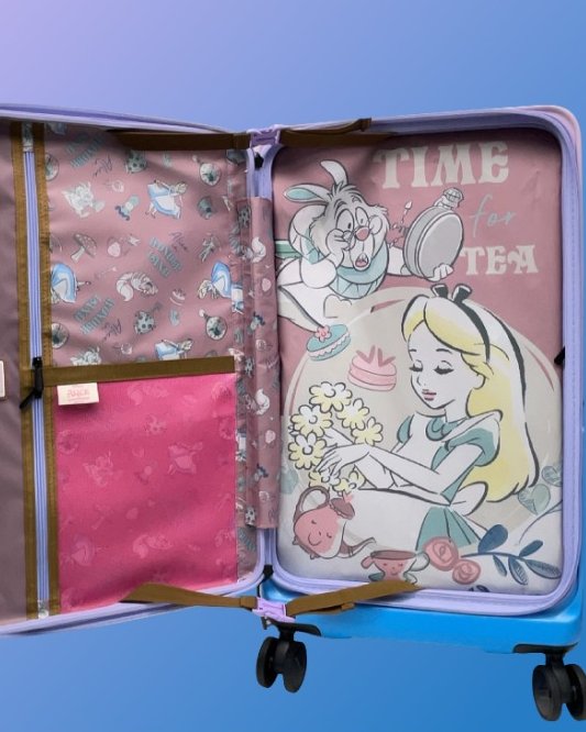 Alice in Wonderland suitcase