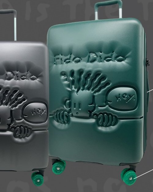 Fido Dido suitcase