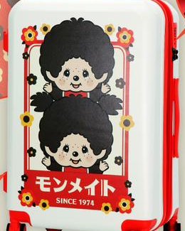 Monchhichi suitcase